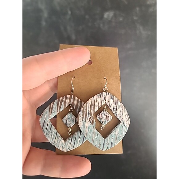 Polymer Clay Dangling Earrings New - Picture 3 of 10